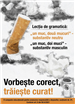 „Vorbește corect, trăiește curat!” Campanie publică pentru aruncarea responsabilă a deșeurilor