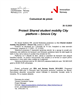 Proiect Shared student mobilty City platform – Smove City