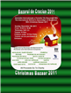 Asociaţia Internaţională a Femeilor din Bucureşti – IWA – vă invită să participaţi la cea de-a 21-a ediţie a  Bazarului de Crăciun care va avea loc în  data de 4 Decembrie 2011,  între orele 10:00 şi 16:00 la ROMEXPO, pavilionul C3.